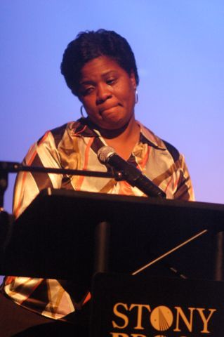 SR- 22c-Melody Simms reading a piece.JPG