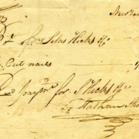 Birdsall & Jackson receipt for purchase of nails from Silas Hicks, 1810.jpg