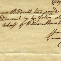 Thomas Birdsall receipt for payment made to Lazarus Horton, 1753.jpg