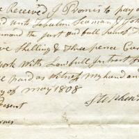 Birdsall & Seaman, promise to pay note from Stephen Walters, 1808.jpg