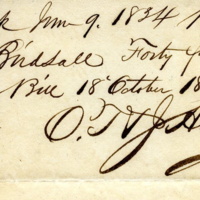 John C. Birdsall receipt for payment to O. T. and J. Hewlett, 1834.jpg