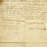 Joseph Birdsall articles of agreement with Joseph Burr-2, 1765.jpg