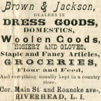 Advertisement for Brown and Jackson's general store, July 6, 1880.jpg