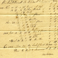 Birdsall & Seaman account statement for Richard Brian, 1816.jpg