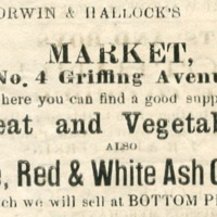 Advertisement for Corwin & Hallock's Market, July 6, 1880.jpg