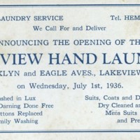 Lakeview Hand Laundry, advertising card, 1936.jpg