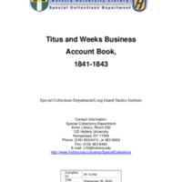 Titus and Weeks Business Account Book Finding Aid.pdf