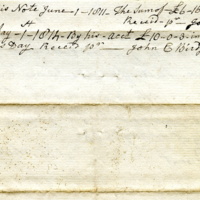 Birdsall & Seaman, promise to pay note from Stephen Walters-verso,1808.jpg