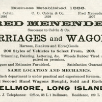 Advertisement for Fred Menendez, dealer in carriages and wagons, Mar. 6, 1908.jpg