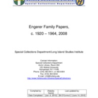 Engerer Family Papers Finding Aid.pdf