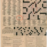 New York Times Magazine crossword puzzle featuring William Levitt as a clue.