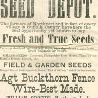 Advertisement for William Crozier's seed depot, May 2, 1885.jpg