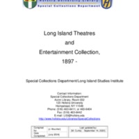 Long Island Theatres and Entertainment Collection Finding Aid.pdf