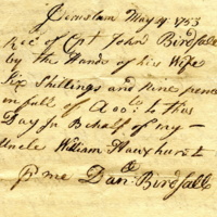 Capt. John Birdsall, receipt, 1755.jpg