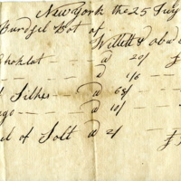 Joseph Birdsall bill for purchase of dry goods from Willett & Obadiah Seaman, c.1790s.jpg