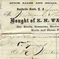 William Garner, Sr., receipt for purchase of Guano from E. H. Walters, 1868.jpg