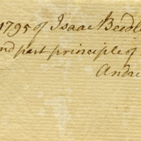 Isaac Beedle, receipt, 1795.jpg