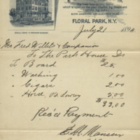 Park House Hotel, receipt, July 21, 1894.jpg