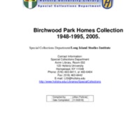 Birchwood Park Collection Finding Aid.pdf