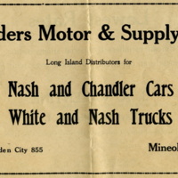 Advertisement for Landers Motor & Supply Co., Mineola, N.Y., June 1919  .jpg