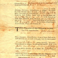 Joseph Birdsall indenture (bond) with John Seaman-1, 1775.jpg