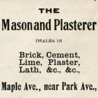 Advertisement for Moses R. Cornwell, mason and plasterer, Mar. 6, 1908.jpg