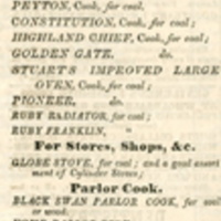 Advertisement for stoves and tin ware sold by Coles Carman, Feb. 12, 1859.jpg