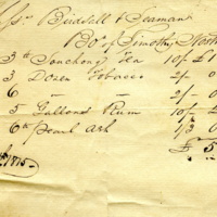 Birdsall & Seaman bill for purchase of dry goods and rum, 1815 .jpg