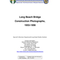 Long Beach Bridge Construction Photographs, 1953-1956 Collection Finding Aid.pdf