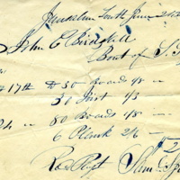 John C. Birdsall receipt for purchases of boards and planks from Samuel S. Jones & Co., 1841.jpg