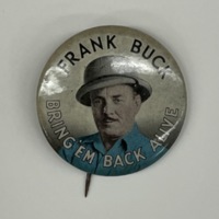 Frank Buck “Bring ‘Em Back Alive” Pin