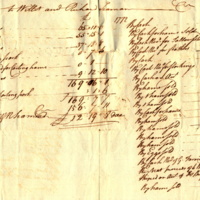 Joseph Birdsall account statement with Willet and Richard Seaman, 1773.jpg