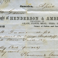 William Garner, Sr., receipt for purchases of guano, meal, and flax seed from Henderson & Amberman, 1859.jpg