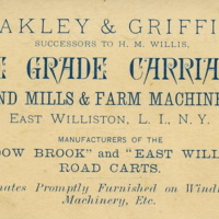 Oakley & Griffin (carriage and cart makers), advertising card, c.1890s.jpg