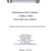 Massapequa Hotel Collection - Finding Aid.pdf